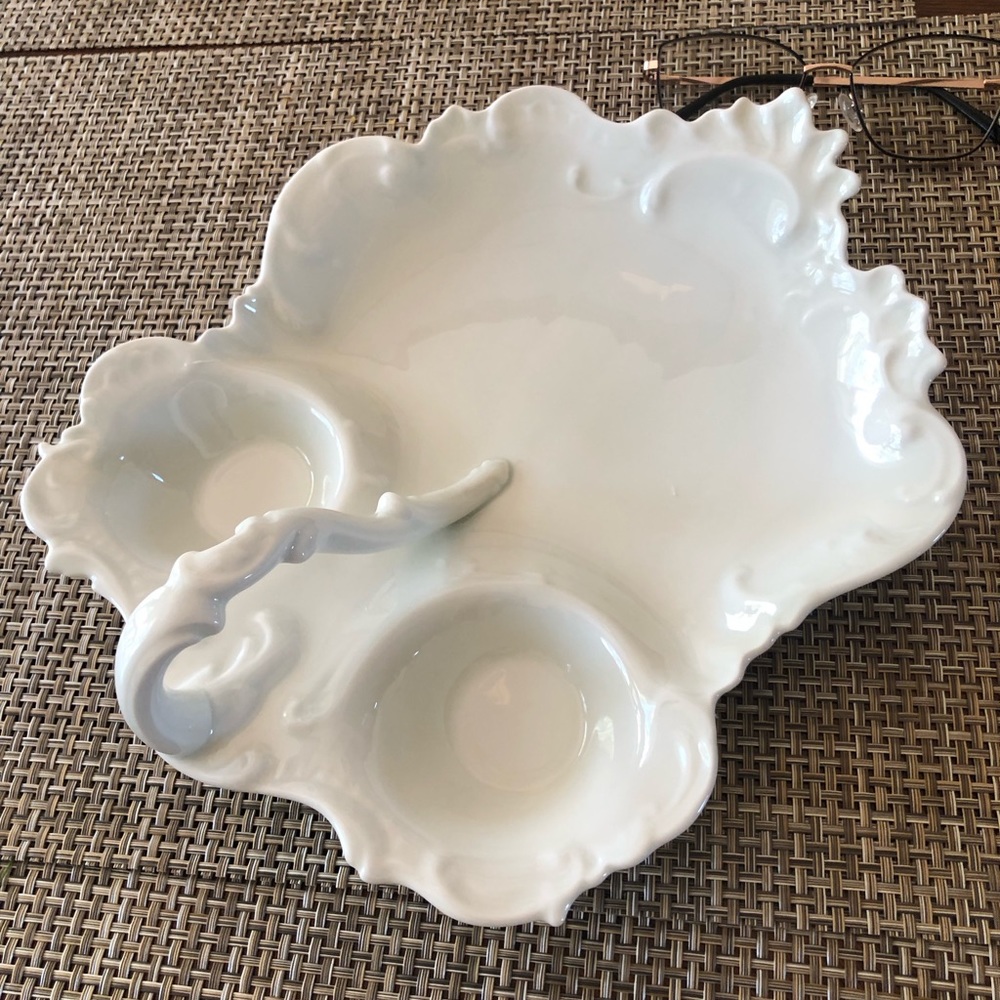 Giraud Limoges France platter